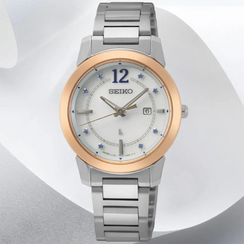 SEIKO 精工 Lukia系列 太陽能 時尚腕錶 33.9mm (V147-0CR0R/SUT393J1) 歷史價格詳細信息