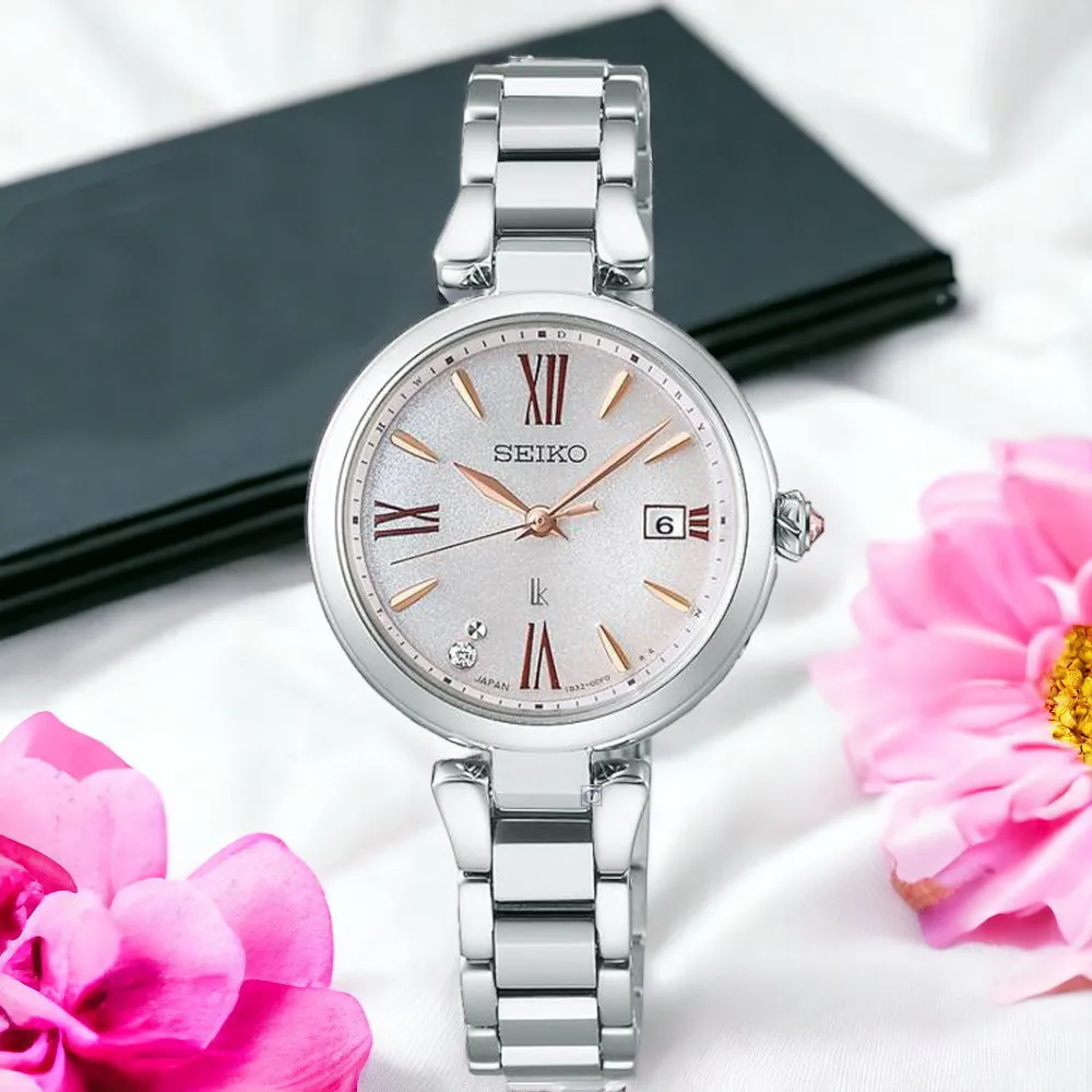 【Seiko精工】1B32-0BD0S(SSVW213J)酒桶型太陽能女士時尚腕錶 白面27.5mm 歷史價格詳細信息