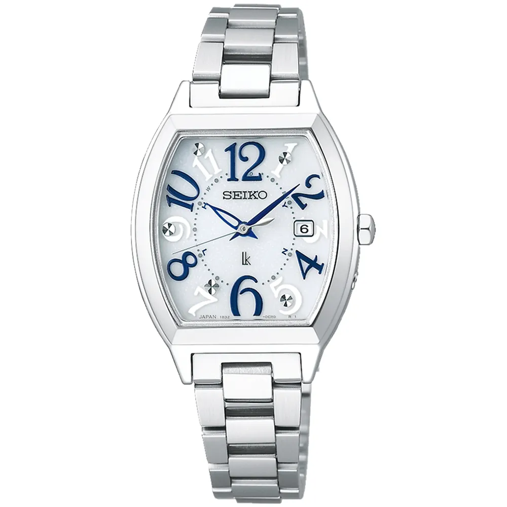 SEIKO精工 LUKIA 太陽能電波 酒桶型優雅腕錶 1B32-0AV0S/SSQW057J 歷史價格詳細信息