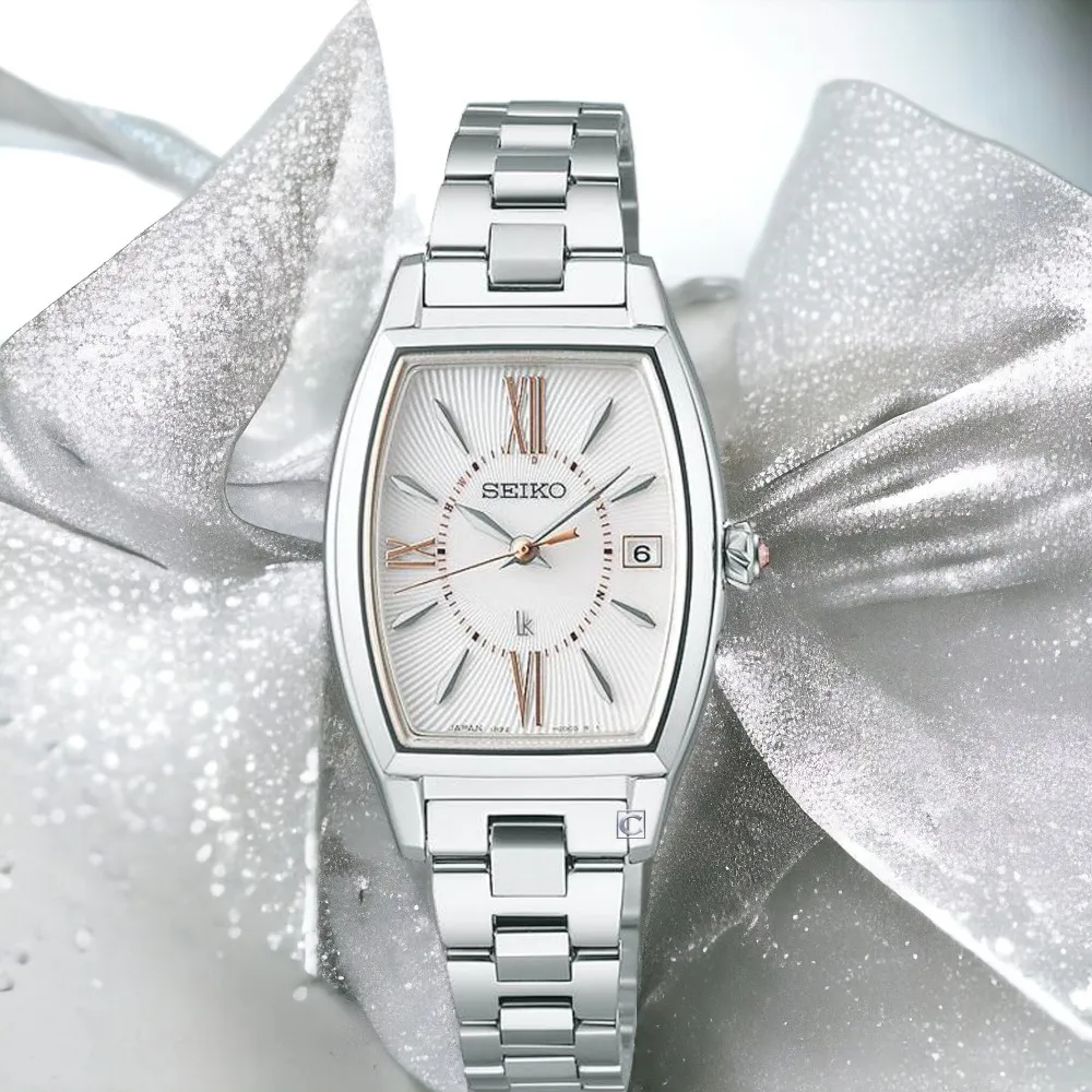 SEIKO 精工 Lukia 酒桶型 太陽能 手錶 電波錶 女錶 1B32-0BJ0S.SSVW229J_SK043 歷史價格詳細信息
