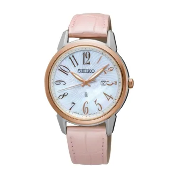SEIKO LUKIA 太陽能氣質優雅時尚女錶/鱷魚皮錶帶/V137-0CE0R(SUT289J1) 歷史價格詳細信息