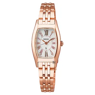 SEIKO 精工 Lukia 酒桶型 太陽能 手錶 電波錶 女錶 1B32-0BJ0S.SSVW229J_SK043 歷史價格詳細信息