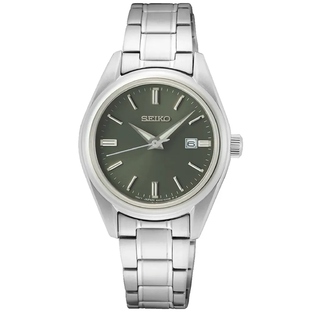 【SEIKO】精工 SUR525P1 簡約三針 日期顯示 藍寶石鏡面 鋼錶帶男錶 6N52-00A0U 淺藍 39.5mm 歷史價格詳細信息