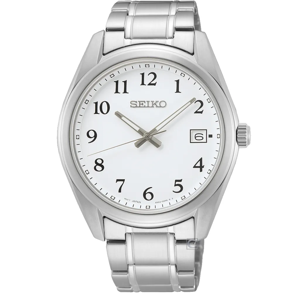 【Seiko精工】6N52-00B0S(SUR369P1) CS系列經典簡約紳士男鈦金屬腕錶 40.2mm 歷史價格詳細信息