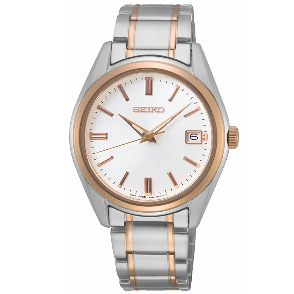 SEIKO 精工 CS系列 日系時尚美學 SOLAR 太陽能 簡約腕錶 (SUP384P1/V115-0CT0G) 歷史價格詳細信息