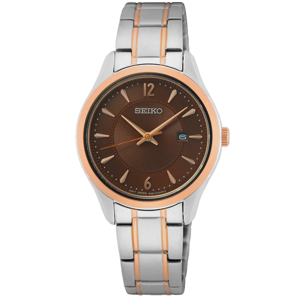 SEIKO 精工 CS系列簡約優雅珍珠貝腕錶/31mm (4N30-00J0R/SWR082P1) 歷史價格詳細信息