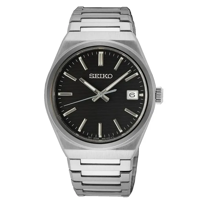 【SEIKO】精工 SUR557P1 藍寶石鏡面 日期 鋼錶帶男錶 6N52-00H0D 黑/銀 39mm 歷史價格詳細信息