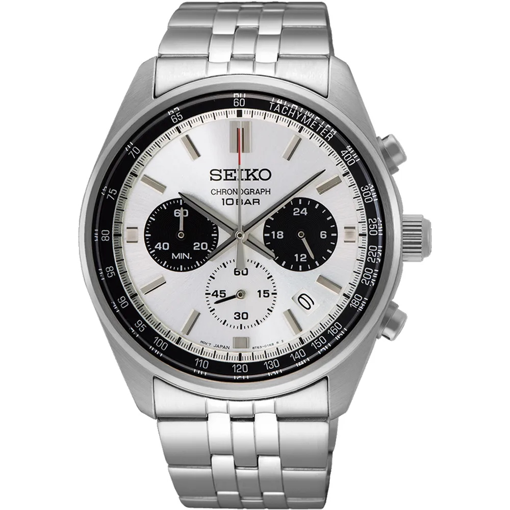 SEIKO 精工錶 CS系列 計時 時尚腕錶 手錶 男錶-40mm(SSB451P1/8T63-02F0S) 歷史價格詳細信息