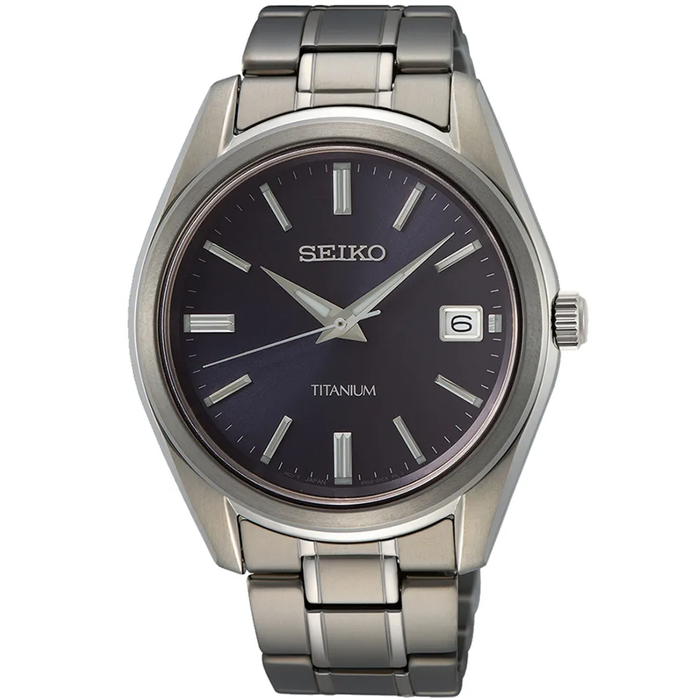 SEIKO 精工 CS系列 鈦金屬 簡約日系腕錶 40mm (6N52-00B0S/SUR369P1) 歷史價格詳細信息