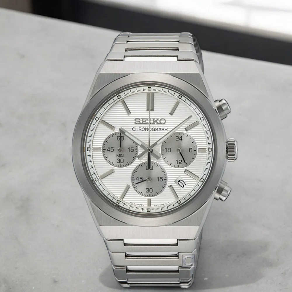 SEIKO 精工 CS系列 條紋 大三針 石英手錶-34mm (SUR575P1/6N42-00N0B)_SK040 歷史價格詳細信息