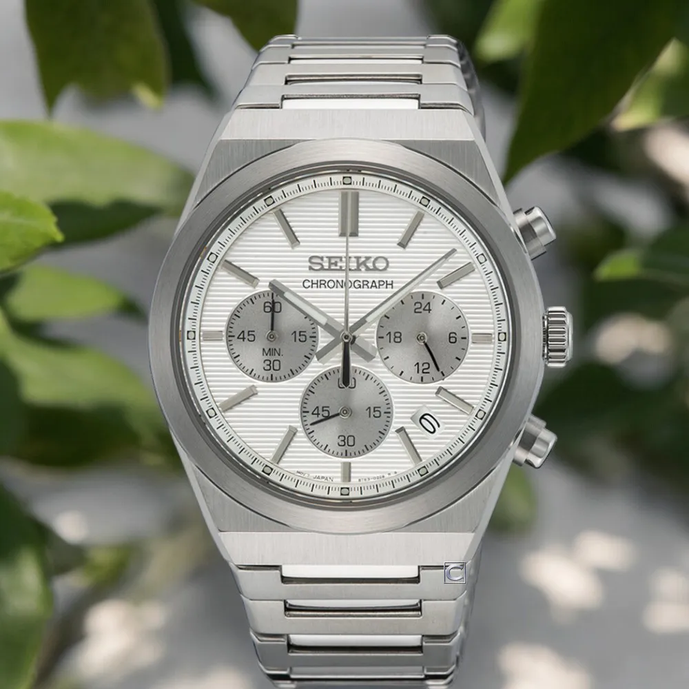 SEIKO 精工錶 CS系列 決戰終點線 計時 腕錶-SSB445P1/8T63-00Y0B 男錶 藍色 鋼錶 手錶 歷史價格詳細信息