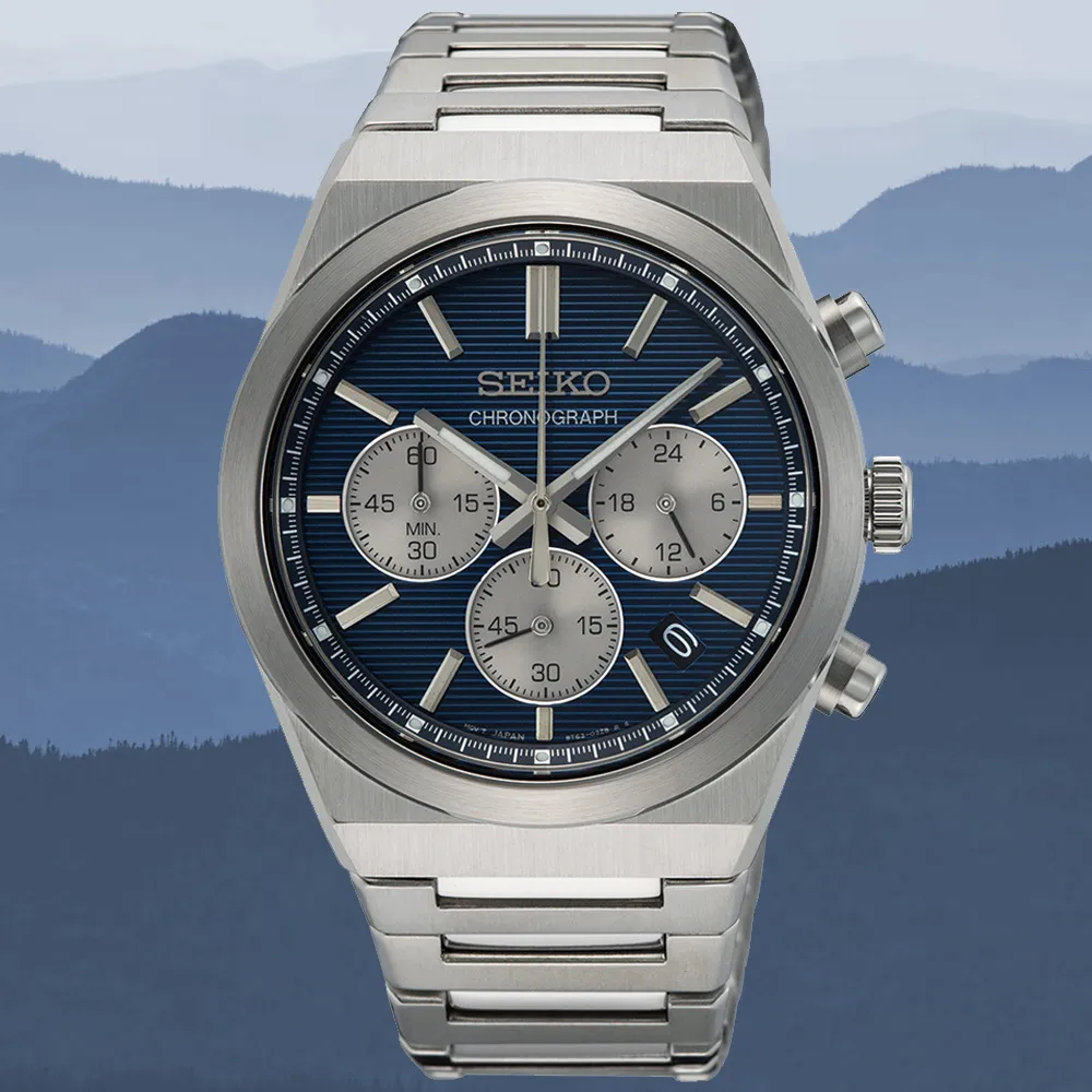 SEIKO 精工 CS系列 三眼計時腕錶 (SSB423P1/8T67-00S0N) 歷史價格詳細信息