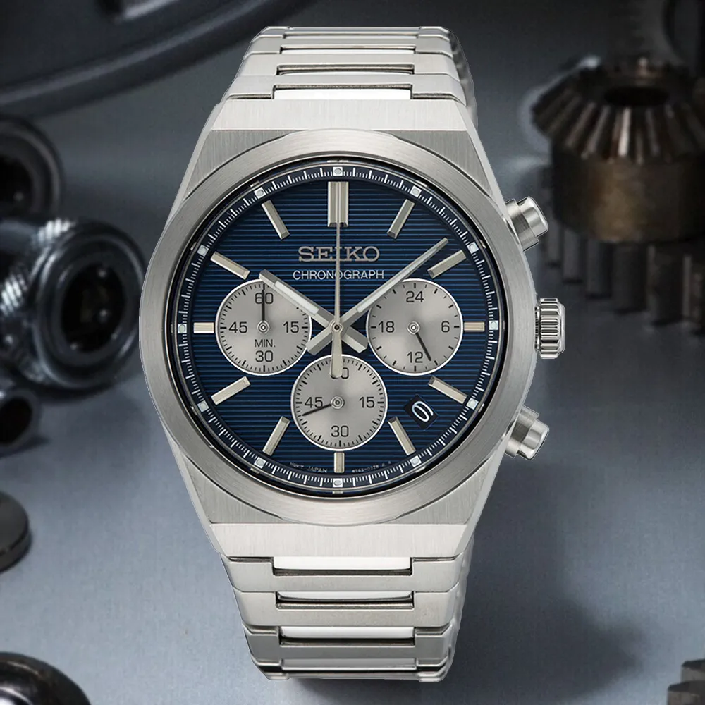 SEIKO 精工 CS系列 三眼計時碼表潮男腕錶SBTR031J/8T63-01T0S 歷史價格詳細信息