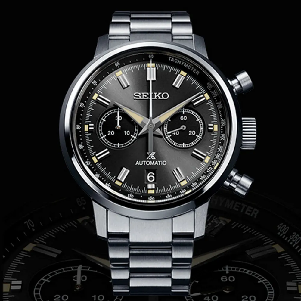 SEIKO精工 PROSPEX系列 SPEEDTIMER 限量 太陽能 三眼計時腕錶 42mm (8A50-00B0SD/SFJ007P1) 歷史價格詳細信息