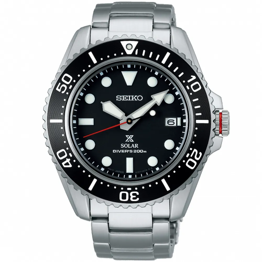 【SEIKO】精工 Prospex SNE589P1 藍寶石鏡面 太陽能 兩百米潛水錶 鋼錶帶男錶 V157-0DP0D 黑 歷史價格詳細信息