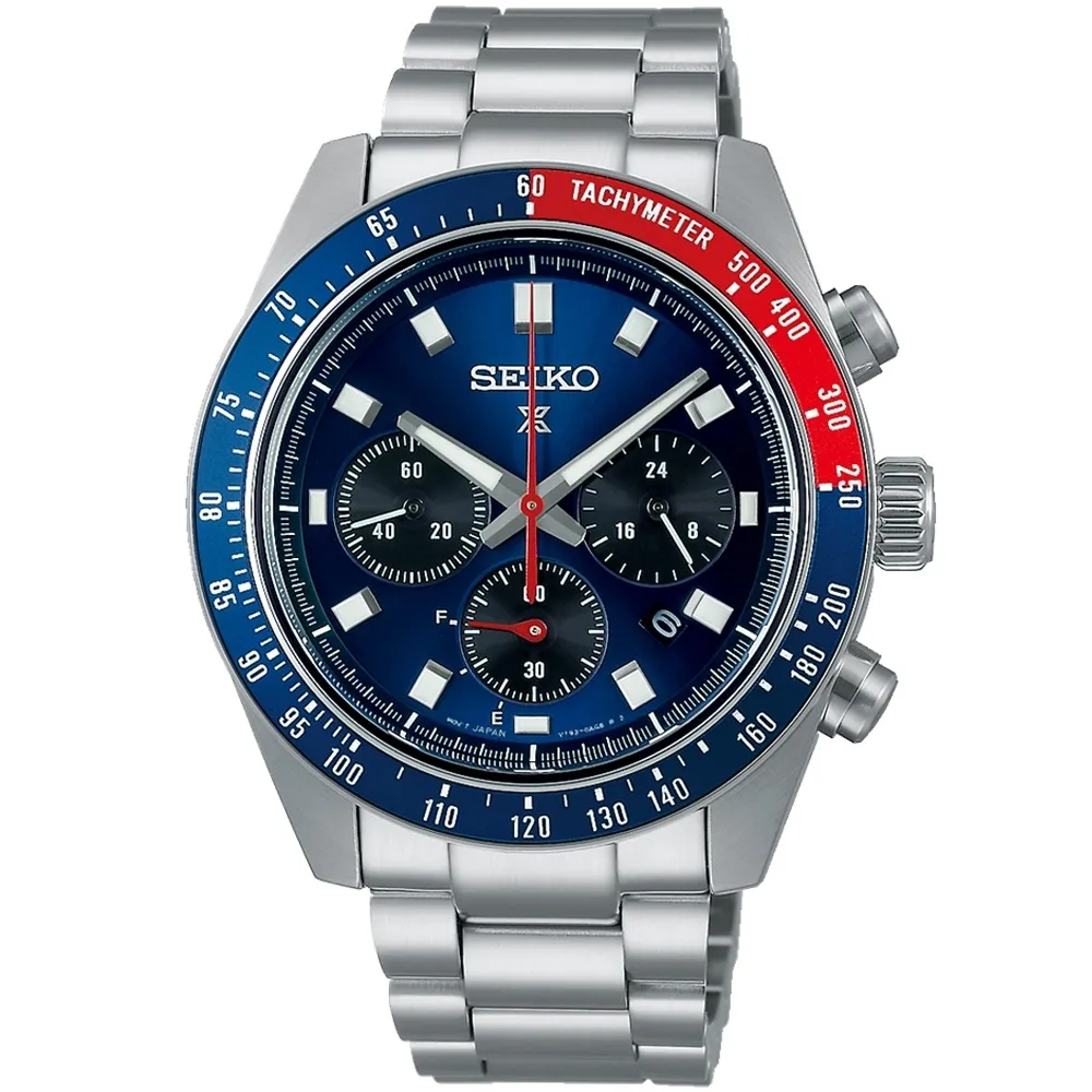 SEIKO精工 PROSPEX SPEEDTIMER 限量 太陽能 三眼計時腕錶 (SFJ005P1/8A50-00C0N) 歷史價格詳細信息