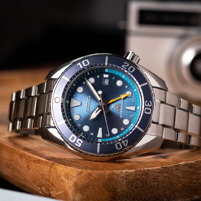 SEIKO 精工PROSPEX  SUMO 太陽能 GMT 200米防水潛水錶(5K65-0AA0G/SFK003J1)45mm 歷史價格詳細信息
