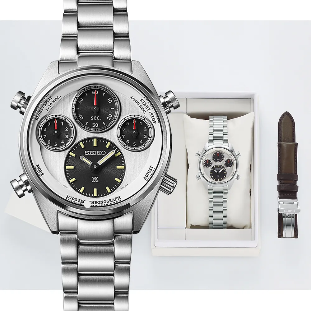 SEIKO精工 PROSPEX 製錶110週年 太陽能 計時腕錶 (SFJ009P1/8A50-00D0S) 歷史價格詳細信息