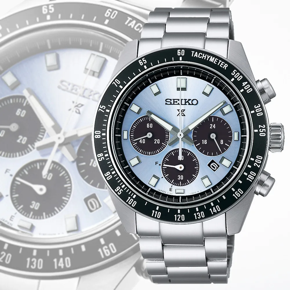 SEIKO 精工 PROSPEX SPEEDTIMER 太陽能三眼計時手錶(SSC939P1/V192-0AH0Z) 歷史價格詳細信息