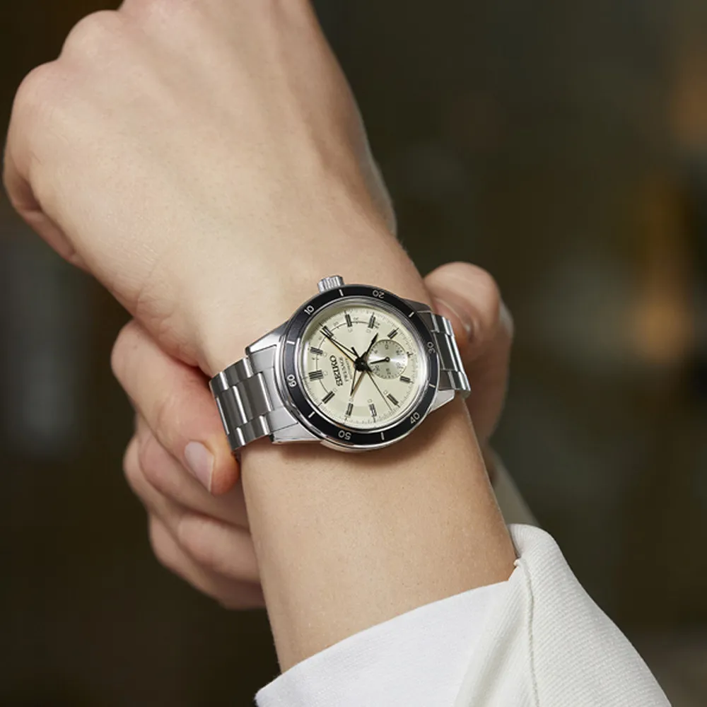 SEIKO 精工 Presage Style 60s 摩托車風格鏤空機械錶-39.5mm(SSA461J1/4R72-00C0J) 歷史價格詳細信息