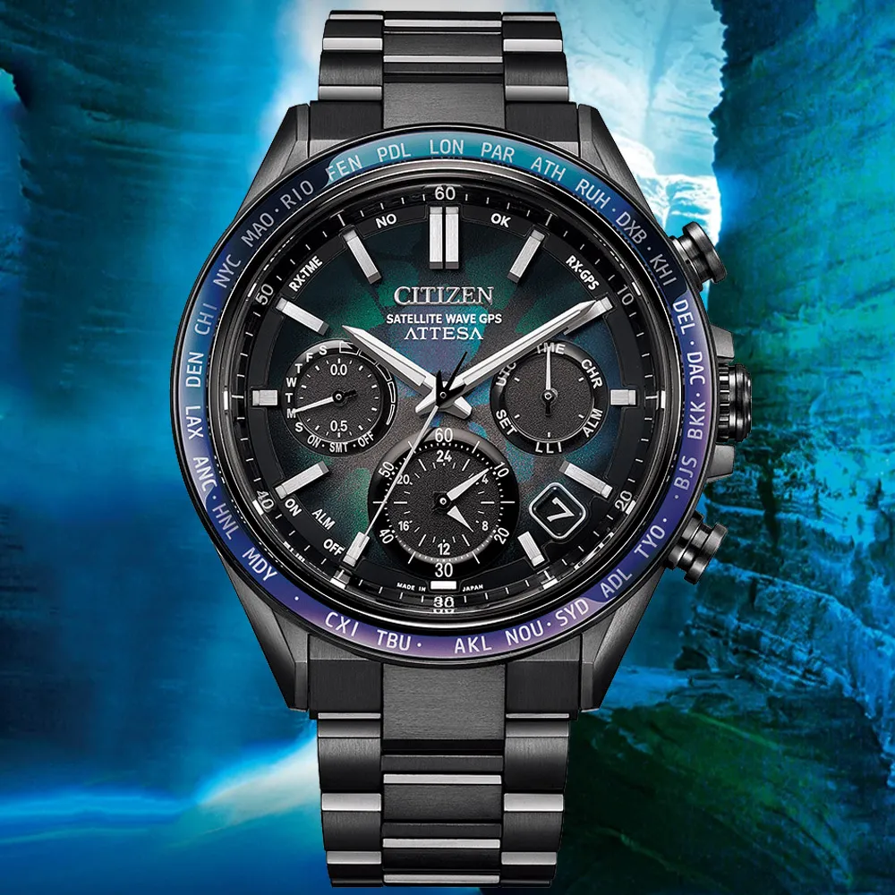 CITIZEN星辰 GENTS系列 光動能GPS鈦金屬腕錶 43.5mm/CC3085-51L 歷史價格詳細信息