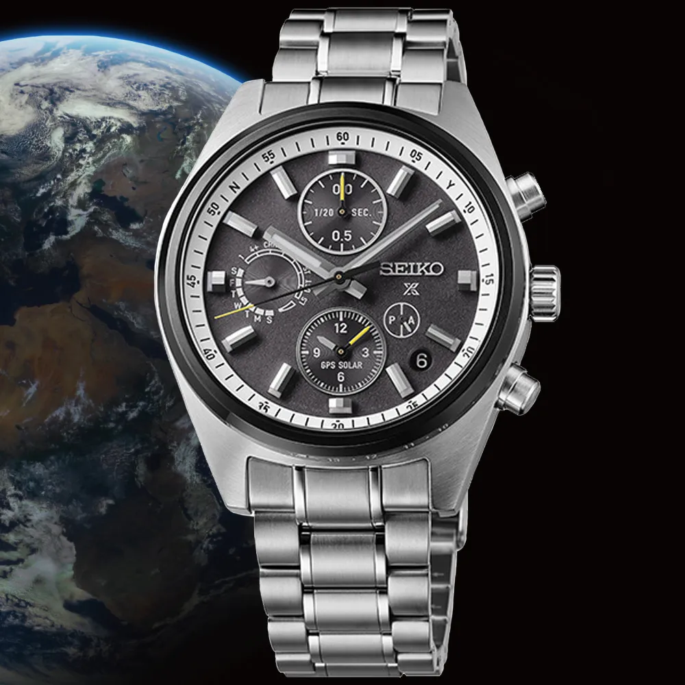 【SEIKO】精工 ASTRON GPS太陽能雙時區不鏽鋼錶款 SSH021J1@5X53-0AJ0D 42.7mm 歷史價格詳細信息