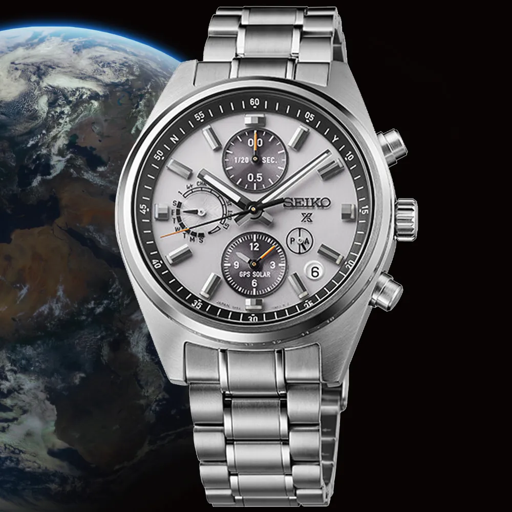 【SEIKO】精工 ASTRON GPS太陽能雙時區不鏽鋼錶款 SSH021J1@5X53-0AJ0D 42.7mm 歷史價格詳細信息