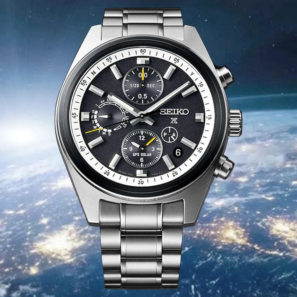 【SEIKO 精工】Prospex GPS 品牌100週年限量 太陽能計時腕錶-全黑_SK028(SSH169J1/5X83-0AJ0SD) 歷史價格詳細信息