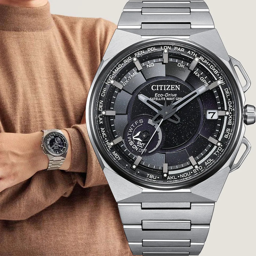 CITIZEN 星辰 限量週年紀念款 超級鈦GPS衛星對時手錶-星際藍(CC3097-52L) 歷史價格詳細信息
