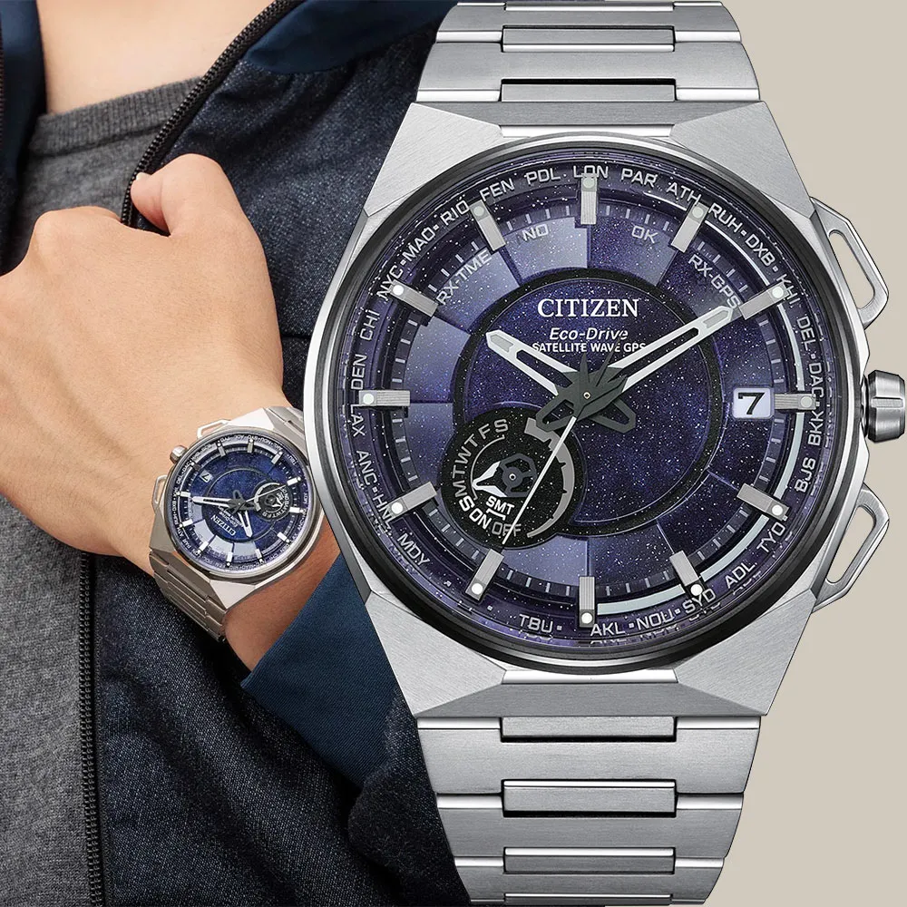 CITIZEN 星辰 湛藍 超級鈦 光動能電波計時手錶 CB5967-66L 歷史價格詳細信息