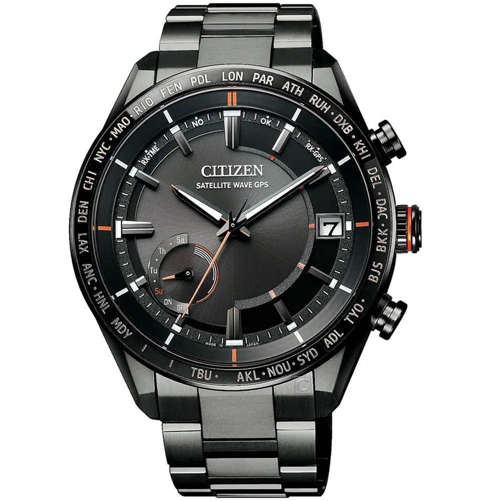 星辰 CITIZEN GPS衛星鈦金計時腕錶  CC9075-52F 歷史價格詳細信息