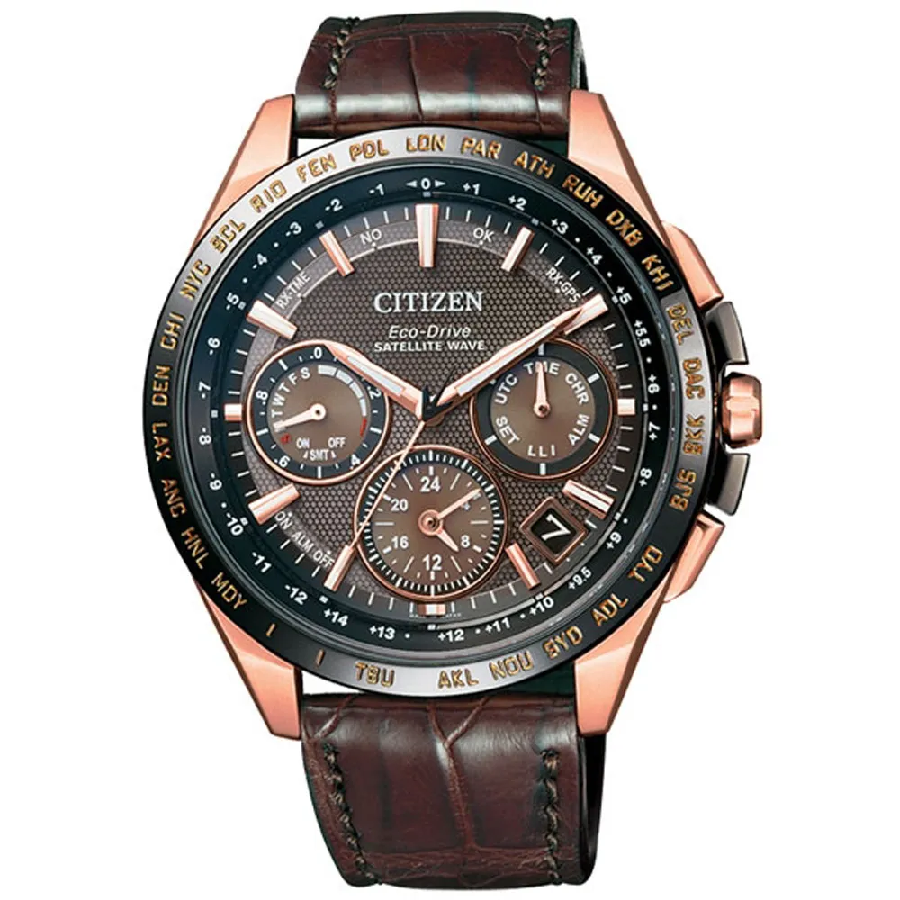 CITIZEN Eco-Drive 宇宙航道衛星對時腕錶-CC9015-03E 歷史價格詳細信息