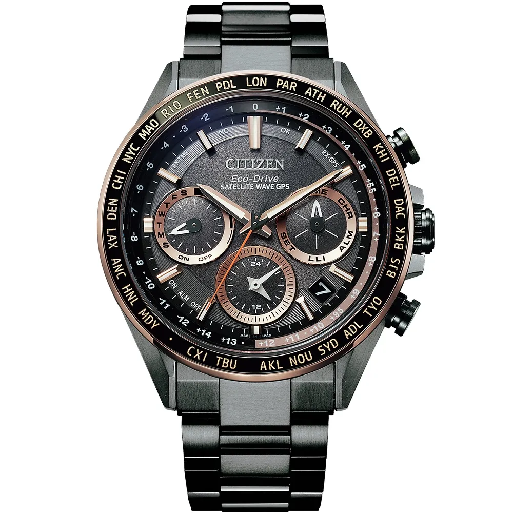 CITIZEN GPS衛星對時F900光動能鈦腕錶/黑/CC9015-03E 歷史價格詳細信息