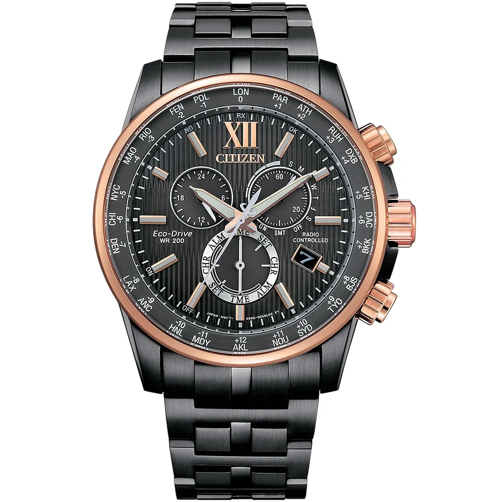 CITIZEN 星辰 衛星對時光動計時手錶/CB5956-89L 歷史價格詳細信息