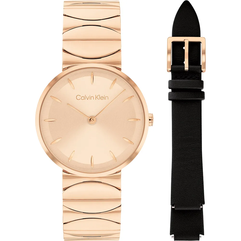 Calvin Klein女錶 K2024107 經典蛇紋時尚手鐲式女錶(小) 日常生活防水 礦物抗磨玻璃 全新 保固一年 歷史價格詳細信息