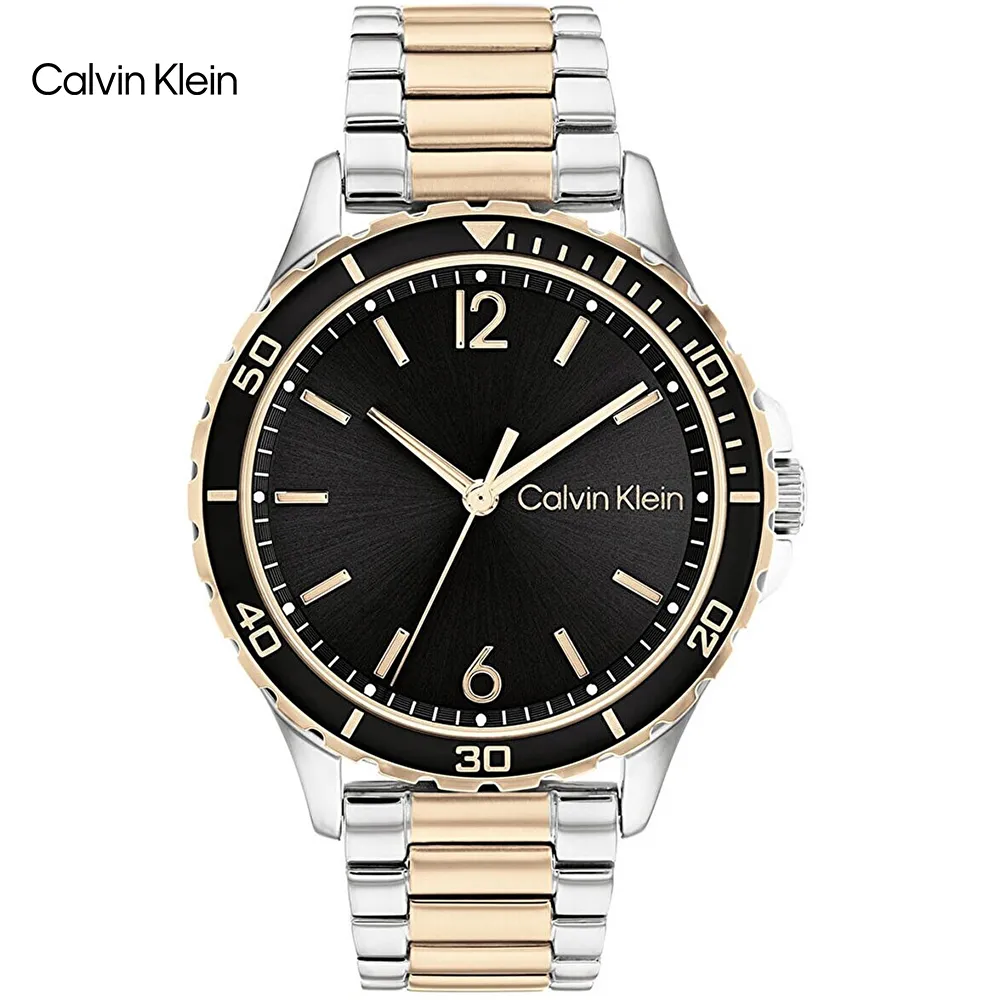 Calvin Klein 潛水風格時尚腕錶/粉/38mm/CK25200096 歷史價格詳細信息