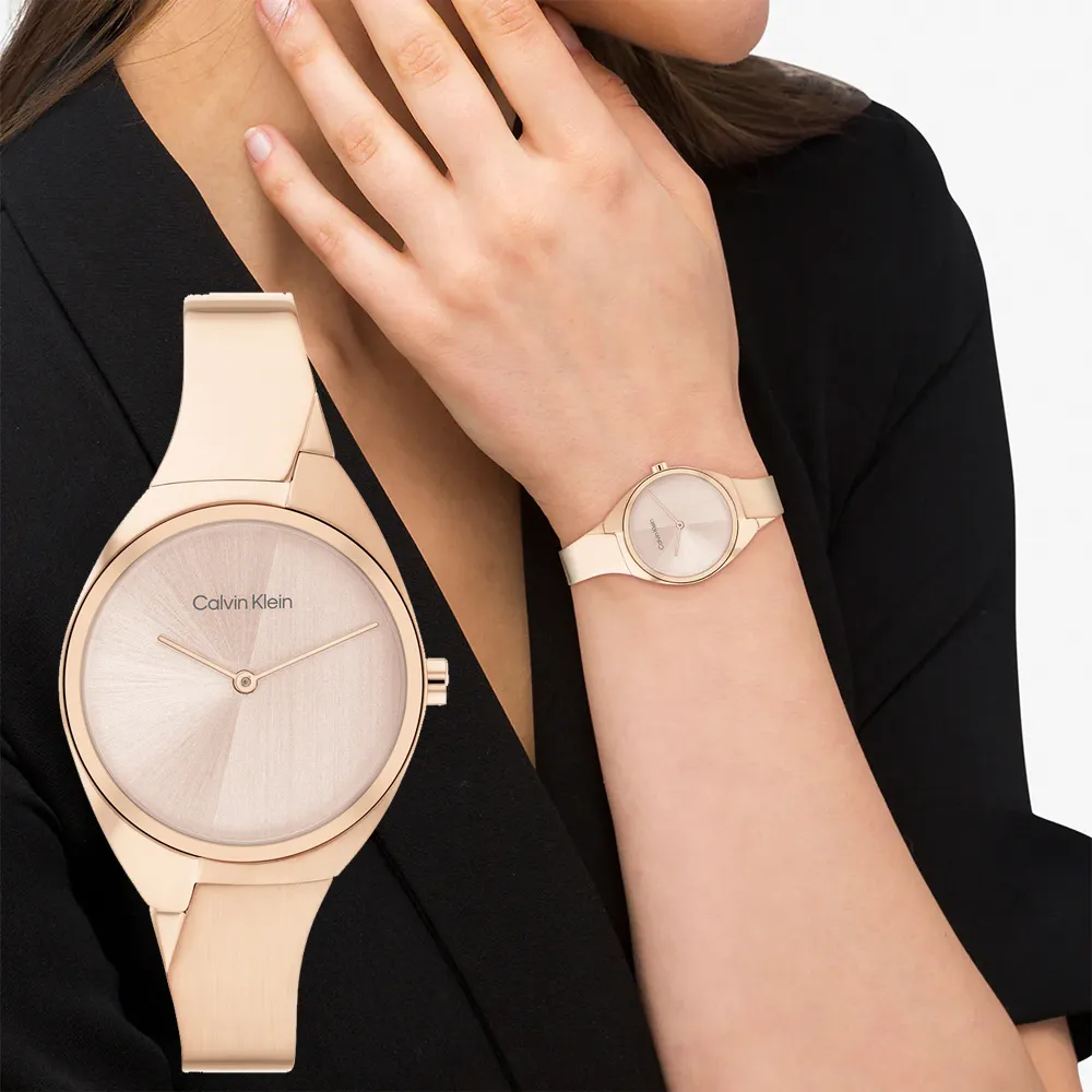 【Calvin Klein】雙色穿式耳環 CKF35000457 現代鐘錶 歷史價格詳細信息