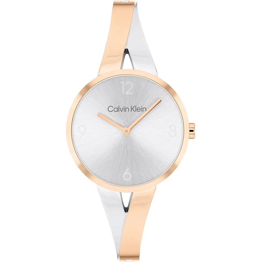 【Calvin Klein】雙色穿式耳環 CKF35000457 現代鐘錶 歷史價格詳細信息