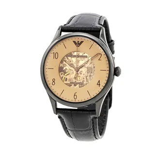 ARMANI 精品腕錶 三眼皮革男錶 AR2433 表徑43MM【不滿意100%退換貨，全賣場上商品買2件免運費】 歷史價格詳細信息