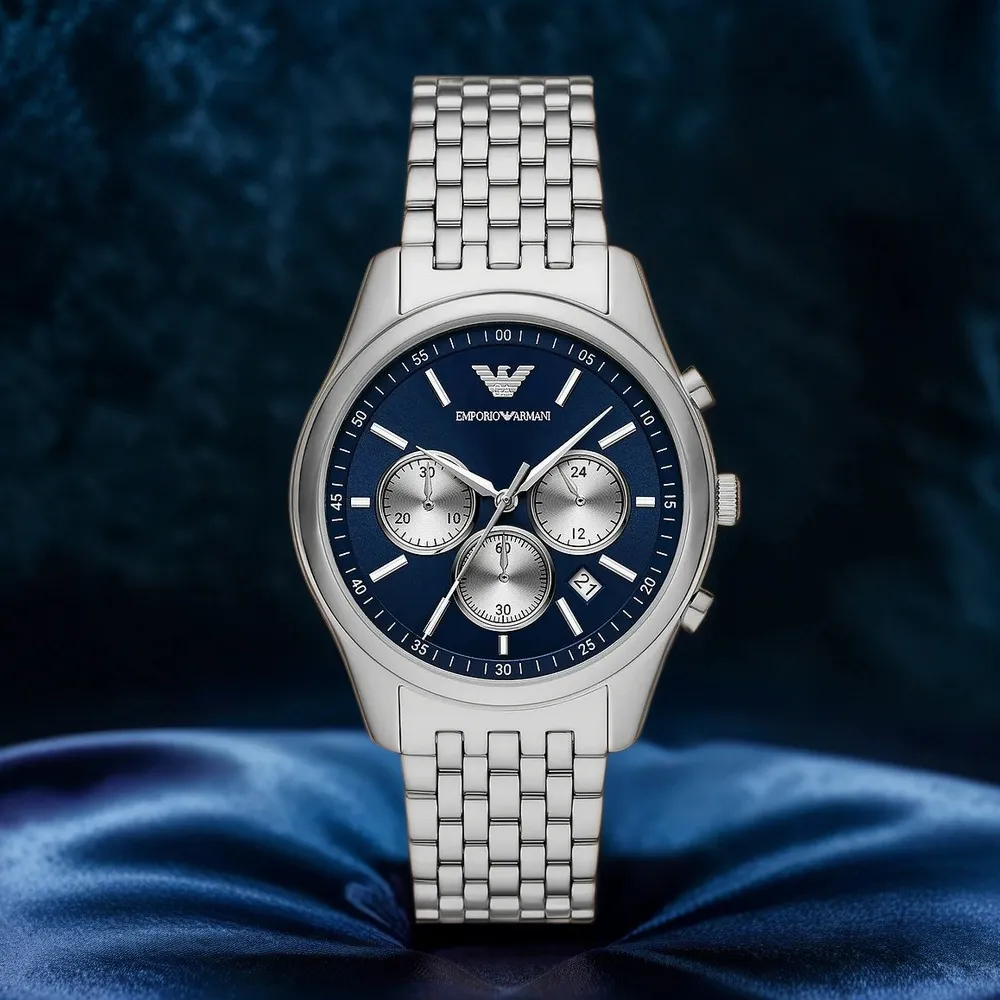 Emporio Armani 紳士時尚三眼計時腕錶(AR11306) 歷史價格詳細信息