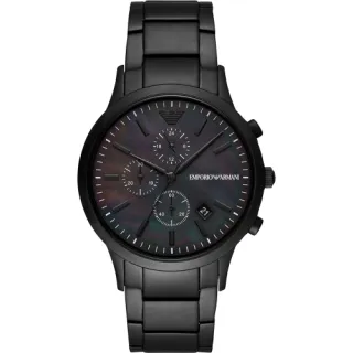 EMPORIO ARMANI (AR11175)《亞曼尼 義大利時尚》42mm/大三針簡約百搭款/咖啡灰【第一鐘錶】 歷史價格詳細信息