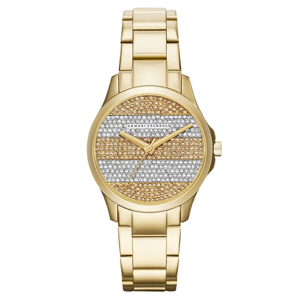 A│X Armani Exchange 急速車手計時腕錶-綠黑x淺褐皮帶 歷史價格詳細信息