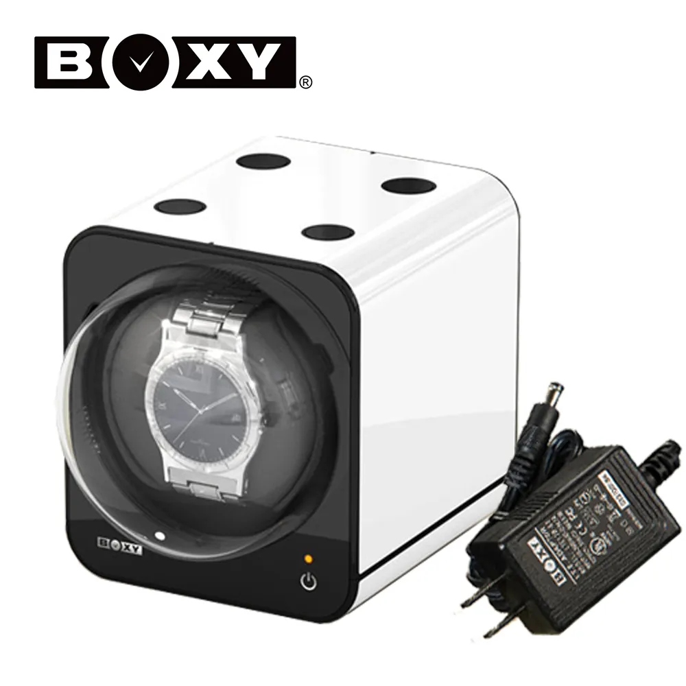 【BOXY手錶上鍊盒】【自由堆疊專利】【大錶專用】Fancy Brick系列 皮革 1支裝  棕色(不含變壓器) 歷史價格詳細信息