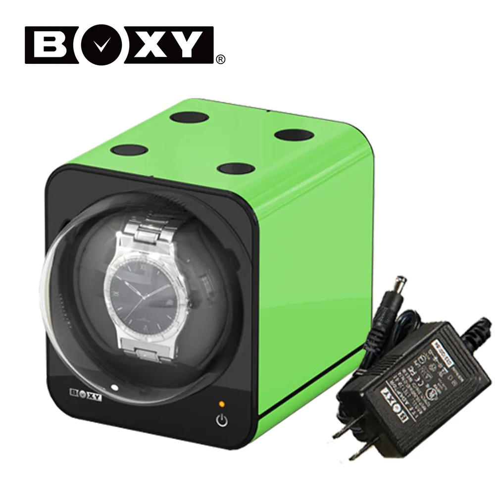 【BOXY手錶上鍊盒】【自由堆疊專利】【大錶專用】Fancy Brick系列 皮革 1支裝  棕色(不含變壓器) 歷史價格詳細信息