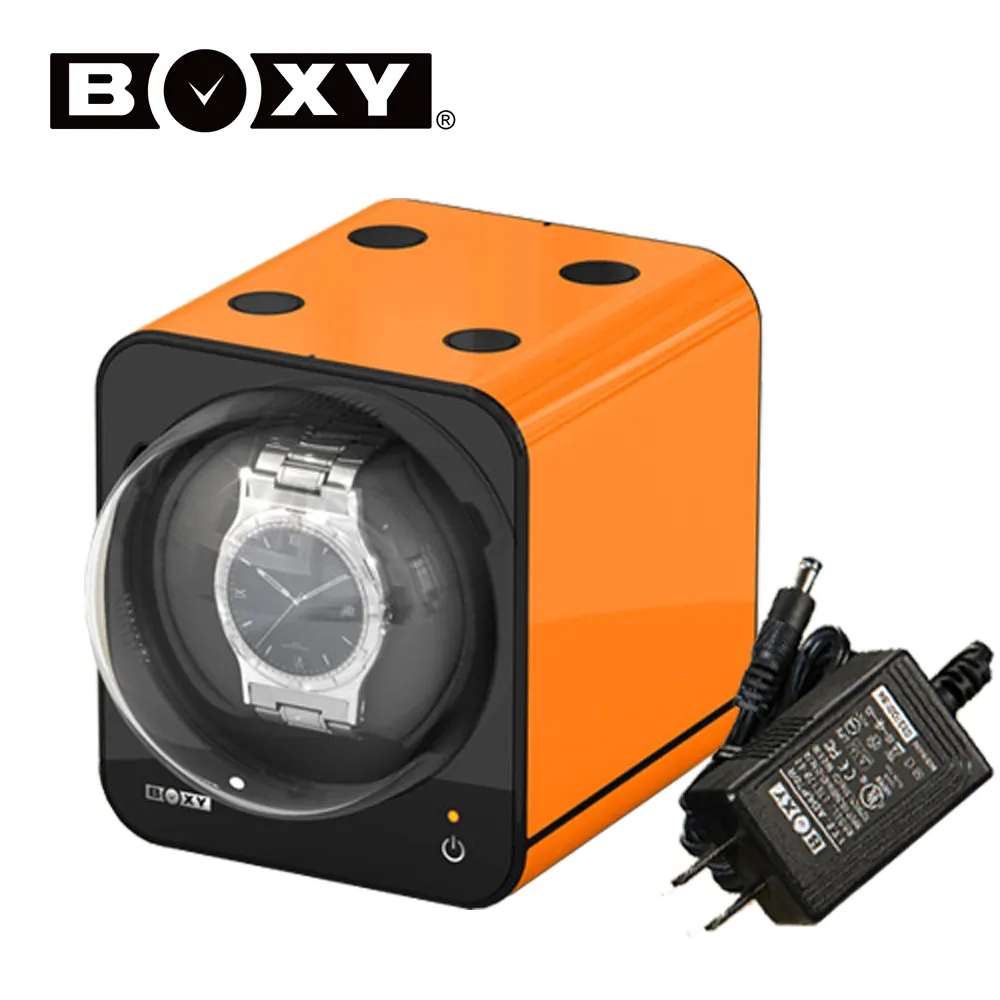 【BOXY手錶上鍊盒】【自由堆疊專利】【大錶專用】Fancy Brick系列 皮革 1支裝  棕色(不含變壓器) 歷史價格詳細信息