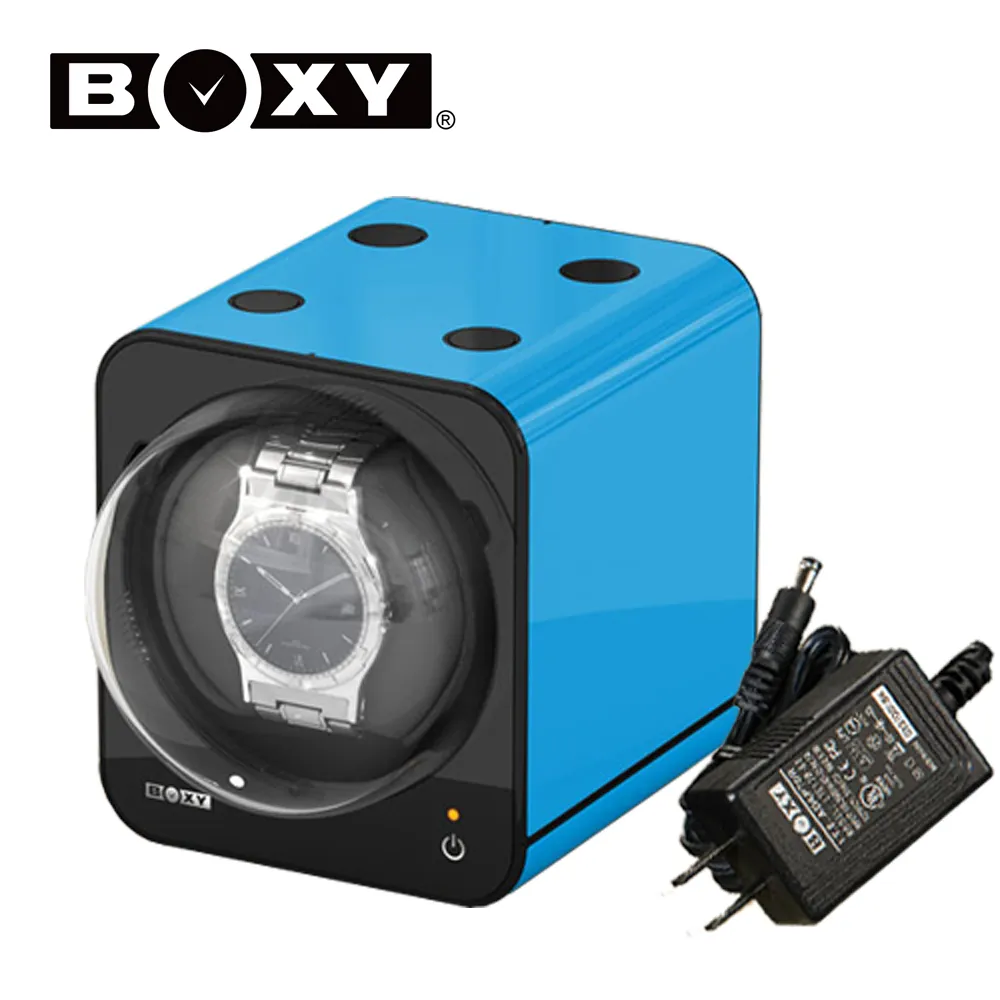 【BOXY手錶上鍊盒】【自由堆疊專利】【大錶專用】Fancy Brick系列 皮革 1支裝  棕色(不含變壓器) 歷史價格詳細信息