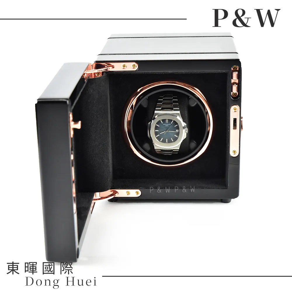 【P&W手錶上鍊盒】【玻璃鏡面】2+2支裝 5種轉速設定 矽膠錶枕【鋼琴烤漆】 機械錶專用 旋轉盒 錶盒 歷史價格詳細信息
