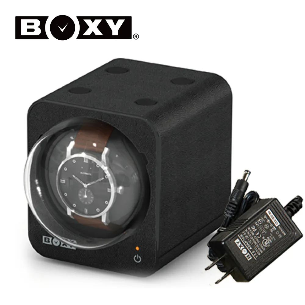 【BOXY手錶上鍊盒】【自由堆疊專利】【大錶專用】Fancy Brick系列 皮革 1支裝  棕色(不含變壓器) 歷史價格詳細信息