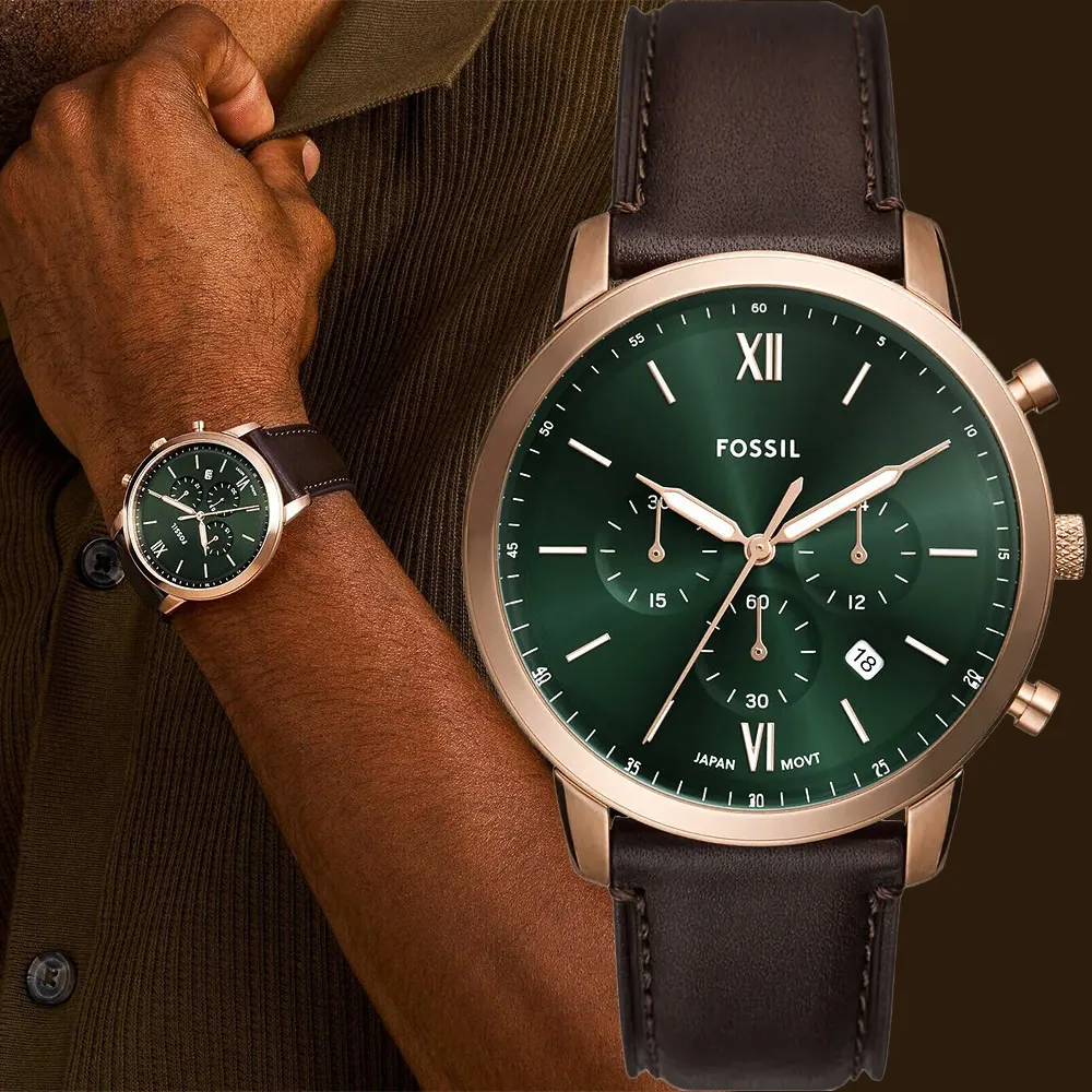 FOSSIL Neutra 晶鑽計時不鏽鋼玫瑰金女錶-36mm ES5218 歷史價格詳細信息