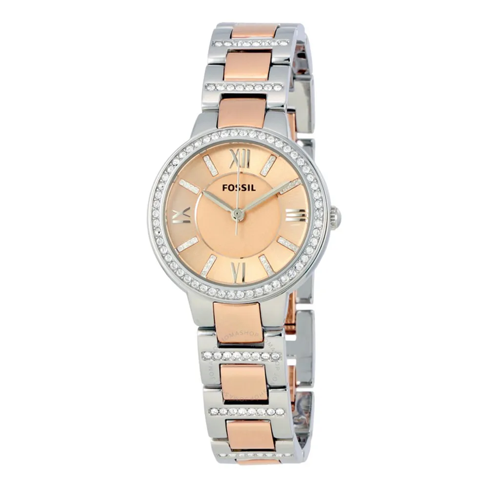 FOSSIL ES3435《美式時尚風格》36mm/百搭款超薄個性腕表/羅馬時標/玫瑰金【第一鐘錶眼鏡】 歷史價格詳細信息